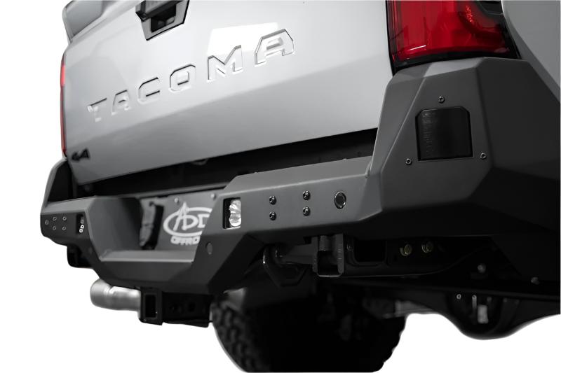 ADDR670081280103-Addictive Desert Designs 2024 Toyota Tacoma Stealth Rear Bumper-Bumpers - Steel-Addictive Desert Designs