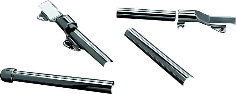 KUR8108-Kuryakyn Swingarm Cover Set 00-07 Softail Models (Set)-Swingarms-Kuryakyn