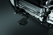 Load image into Gallery viewer, KUR3990-Kuryakyn Ergo III Adjustable Mount With Trident Dually ISO Pegs Gloss Black-Footpegs-Kuryakyn