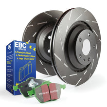 Load image into Gallery viewer, EBC S2 Kits Greenstuff Pads and USR Rotors-Brake Rotors - Slotted-EBC
