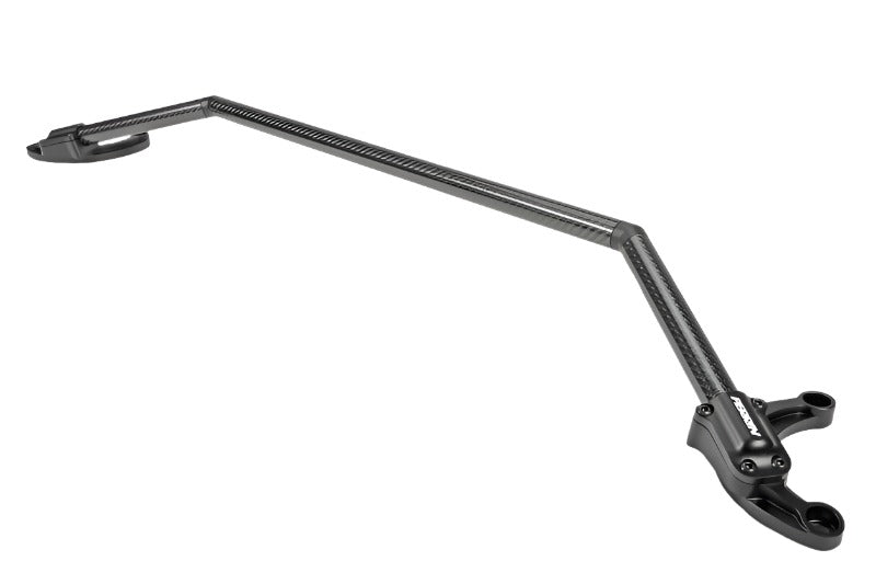 PERPSP-SUS-071CF-Perrin 08-21 Subaru WRX & STI Carbon Fiber Strut Brace w/Billet Feet-Strut Bars-Perrin Performance