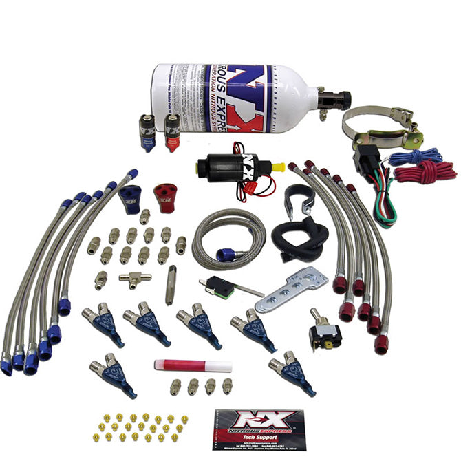 -Nitrous Express Six Cyl Piranha Nitrous Kit w/2.5lb Bottle-Nitrous Systems-Nitrous Express