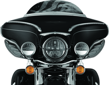 Load image into Gallery viewer, KUR1108-Kuryakyn Dragon Wing Air Deflectors Dark Smoke-Wind Deflectors-Kuryakyn