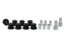 Load image into Gallery viewer, Whiteline-Whiteline Plus 10/89-8/94 Mazda 323 BG Astina / Familia Rear Inner &amp; Outer Control Arm Bushing Kit