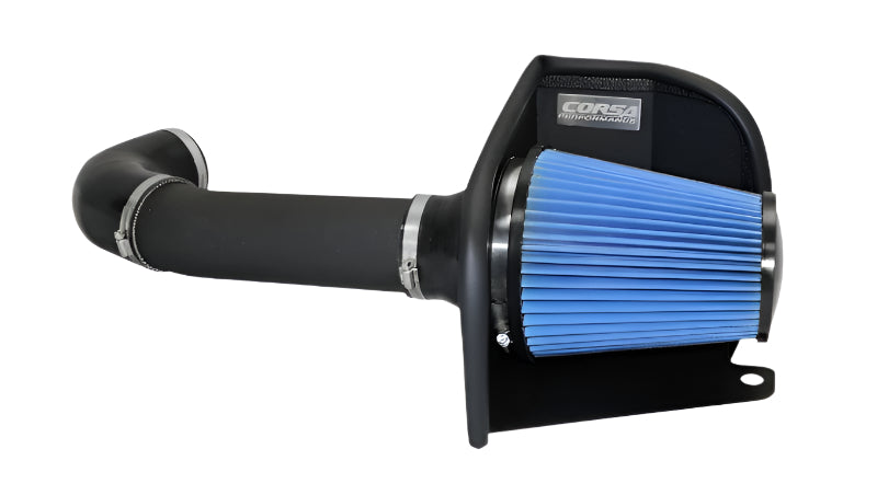 Close up Corsa APEX DryFlow oiled reusable air filter
