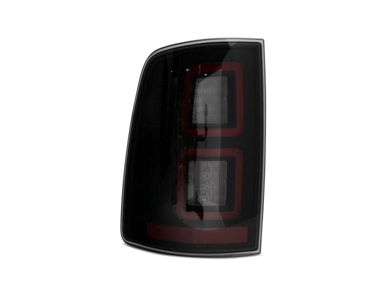 RAXR110172-Raxiom 09-18 Dodge RAM 1500 LED Tail Lights- Black Housing (Smoked Lens)-Tail Lights-Raxiom