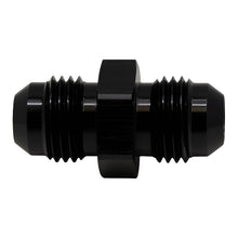 Load image into Gallery viewer, DWK6-02-0202-B-DeatschWerks 6AN Male Flare to 6AN Male Flare Coupler - Anodized Matte Black-Fittings-DeatschWerks
