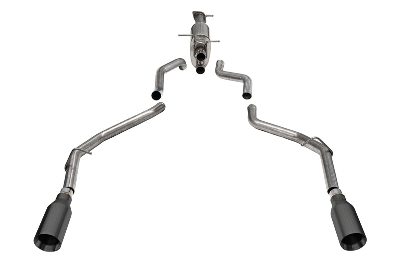 CORSA 21435GNM Xtreme Cat-Back Exhaust with Gunmetal Tips - 2019-2024 and 2026 Ram 1500 5.7L - image 1