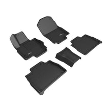 Load image into Gallery viewer, 3D MAXpider 20-22 Mercedes-Benz GLE-Class 5-Seat Kagu 1st &amp; 2nd Row Floormat - Black - Black Ops Auto Works