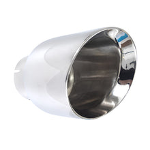 Load image into Gallery viewer, SSW799300-Stainless Works Conical Double Wall Slash Cut Exhaust Tip - 4in Body 3in Inlet-Tips-Stainless Works