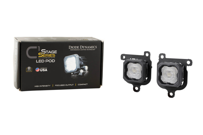 DIODD7174-Diode Dynamics 21-24 Ford Bronco Sport SSC1 LED Fog Light Kit-Fog Lights-Diode Dynamics