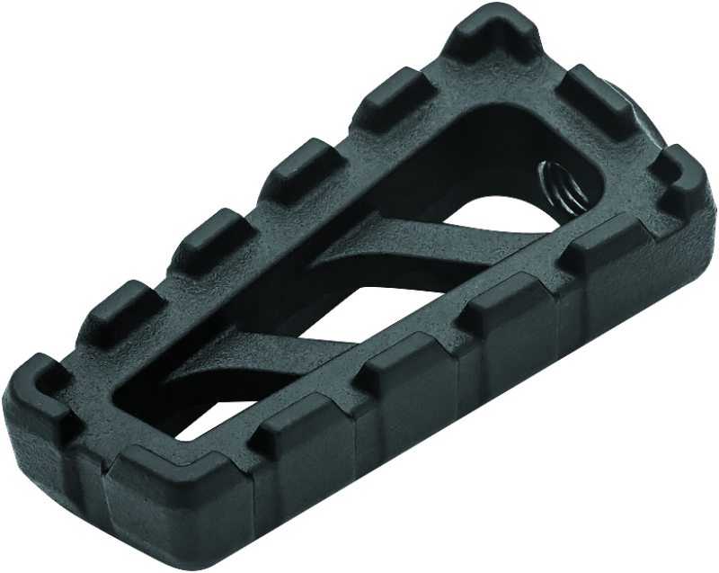 KUR3591-Kuryakyn Riot Shift Peg Satin Black-Footpegs-Kuryakyn