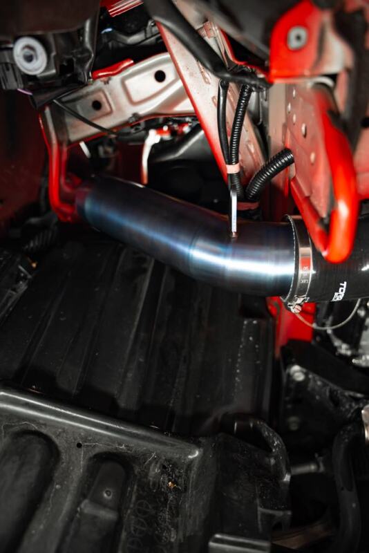 TQSTS-SU-813BU-Torque Solution 2022+ Subaru WRX Titanium Intake Pipe Kit (Burnt Blue)-Air Intake Components-Torque Solution