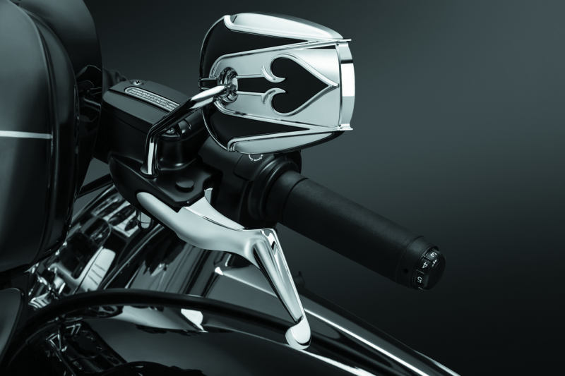 KUR1723-Kuryakyn Boss Blades Levers 14-16 Touring Chrome-Levers-Kuryakyn