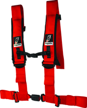 Load image into Gallery viewer, DFR522047-DragonFire Racing Harness- H-Style- 4-point- EZ-Adjust- 3in Buckle- Red-Seat Belts &amp; Harnesses-DragonFire Racing