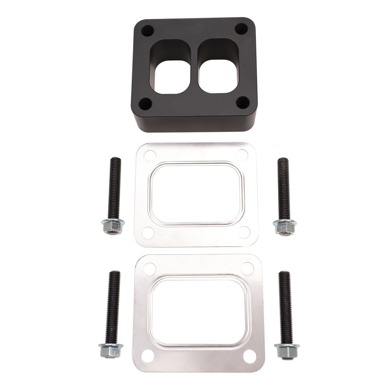 WCFWCF100358-Wehrli Universal T4 Spacer Plate Kit 1.5in w/Studs & Gaskets-Turbo Upgrade Components-Wehrli