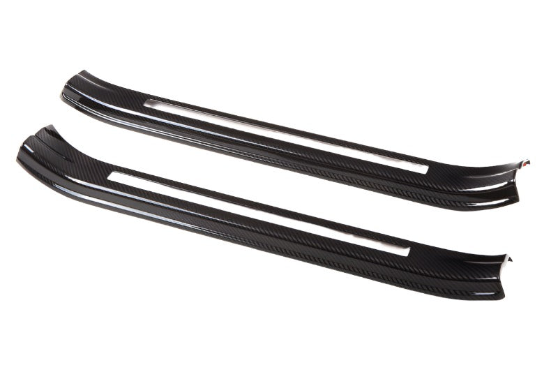 Revel GT Dry Carbon Door Sill Covers (Left & Right) 15-18 Subaru WRX/STI - 2 Pieces-Carbon Accessories-Revel