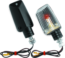 Load image into Gallery viewer, BKM268141-BikeMaster Universal Ministalk Marker Light - Black/Clear-Sidemarkers &amp; Indicators-Bike Master
