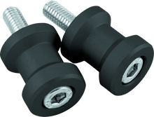 Load image into Gallery viewer, BKM151624-BikeMaster Alum Spool Kit H/D - 8mm - Black-Frame Sliders-Bike Master