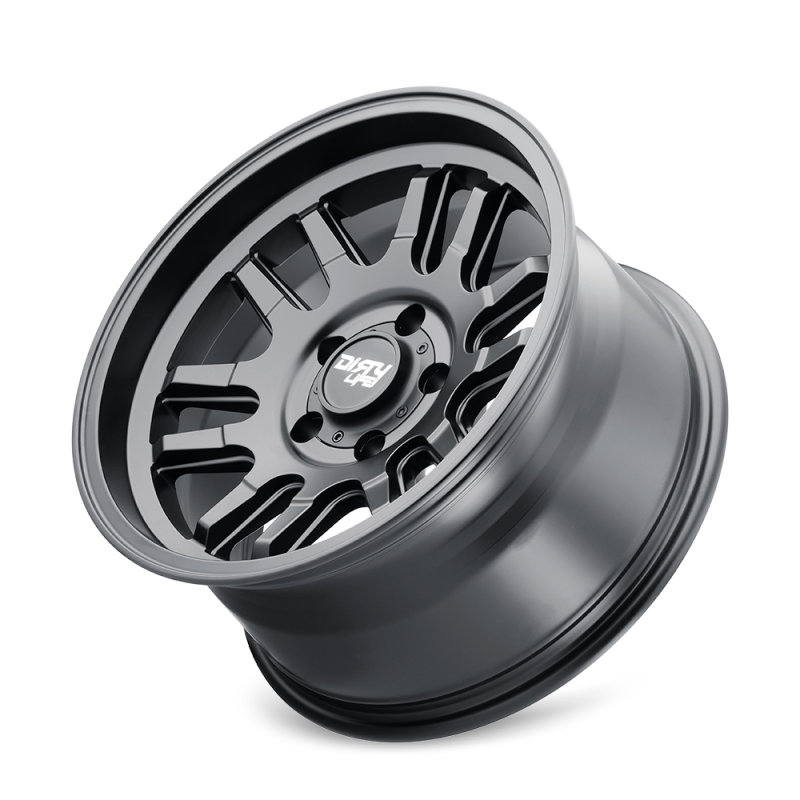 DLW9310-7983MB0-Dirty Life 9310 Canyon 17x9 / 6x139.7 BP / 0mm Offset / 106mm Hub Matte Black Wheel-Wheels - Cast-Dirty Life