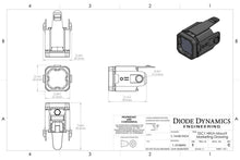 Load image into Gallery viewer, DIODD7834-Diode Dynamics 23-24 Chevrolet Colorado HitchMount LED Pod Reverse Kit C1R-Light Bars &amp; Cubes-Diode Dynamics
