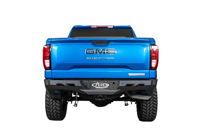 ADDR14020NA0103-ADD 2020+ Chevy/GMC 1500 Black Label Rear Bumper-Bumpers - Steel-Addictive Desert Designs