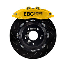 Load image into Gallery viewer, EBCBBK050YEL-1-EBC Racing 07-13 BMW M3 (E90/E92/E82) Yellow Apollo-6 Calipers 380mm Rotors Front Big Brake Kit-Big Brake Kits-EBC