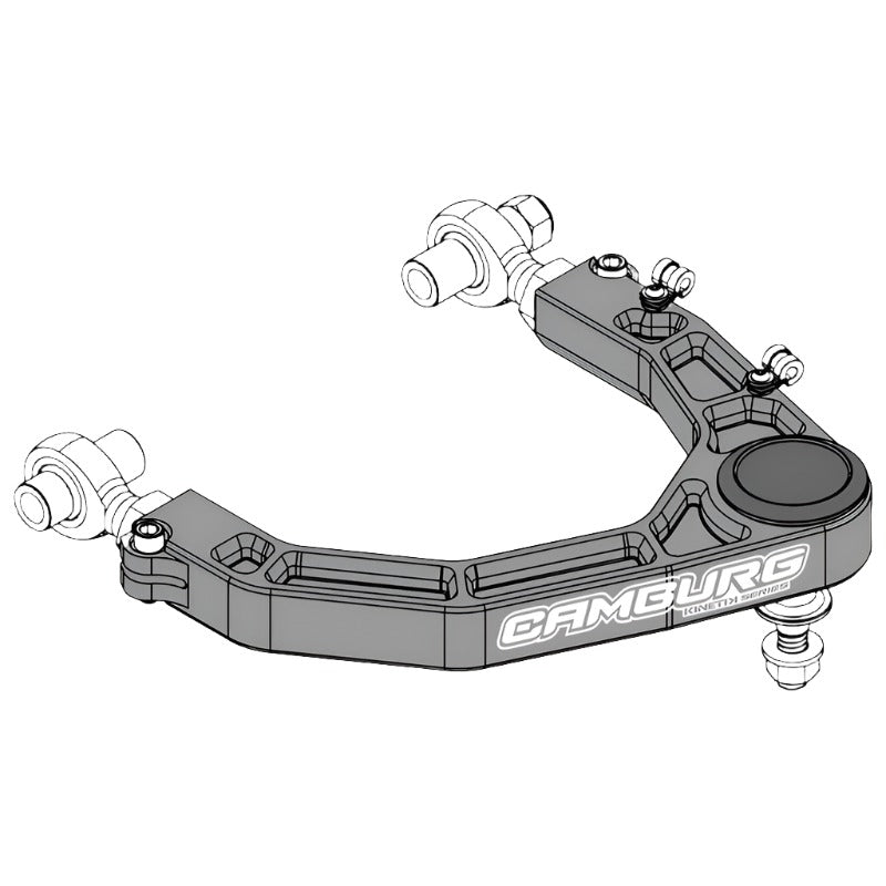 CMBCAM-310189-GRY-Camburg Toyota Tundra 2WD/4WD 22-23 KINETIK V2 Performance Billet Uniball Upper Arms-Suspension Arms & Components-Camburg