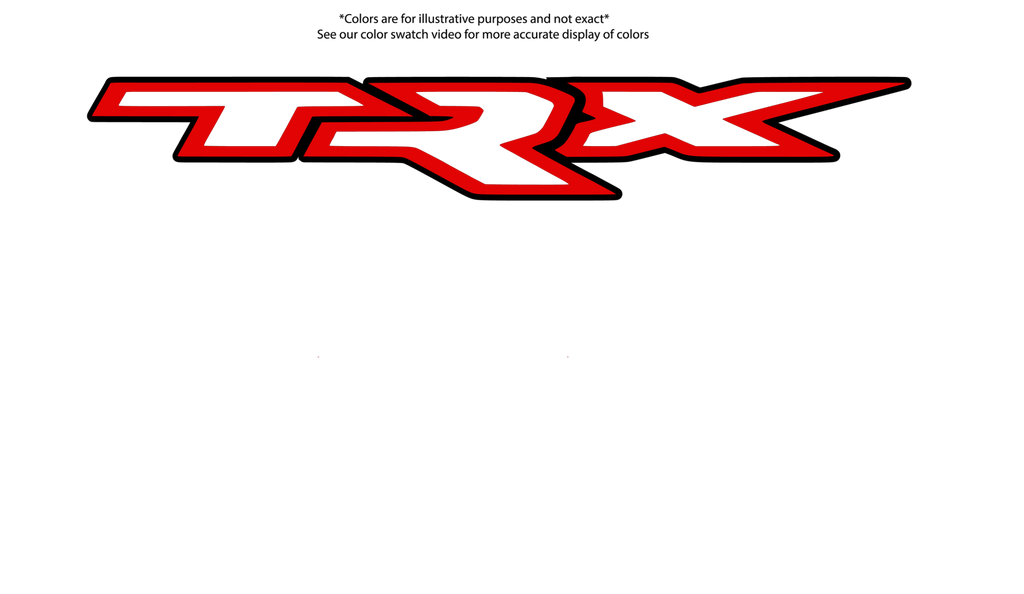RAM TRX Grille Badge/Emblem 7.2"x1.1" (Single) - Exotic Innovations-Exterior Trim-Exotic Innovations