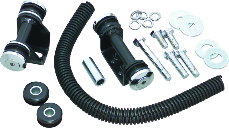 BKC489715-Bikers Choice 84-99 Softail Flatside Gas Tank Mounting Kit-Fuel Tanks-Bikers Choice