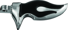 Load image into Gallery viewer, KUR4416-Kuryakyn Flamin Peg With Male Mount Adapter Chrome-Footpegs-Kuryakyn