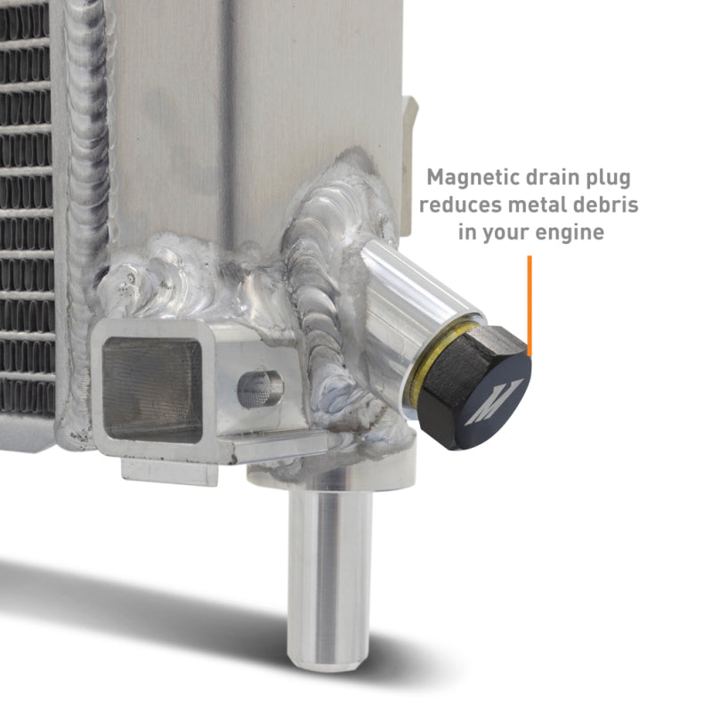 MISMMRAD-MUS-24-Mishimoto 2024+ Ford Mustang V8/2.3L Performance Aluminum Radiator-Radiators-Mishimoto