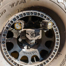 Load image into Gallery viewer, KCL7477-KC HiLiTES 21-24 Ford Bronco Spare Tire Carrier Light Mount w/ M12x1.5 Lug Nuts-Light Mounts-KC HiLiTES