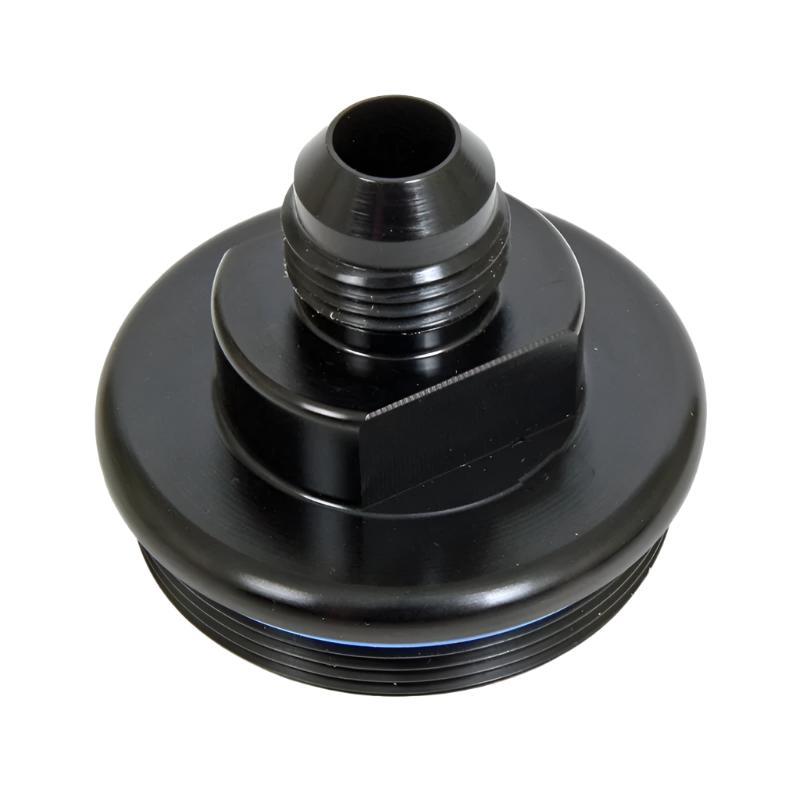 FLB108020102-6-Fuelab Replacement Filter Cap -8AN Inlet - Black-Fuel Filters-Fuelab