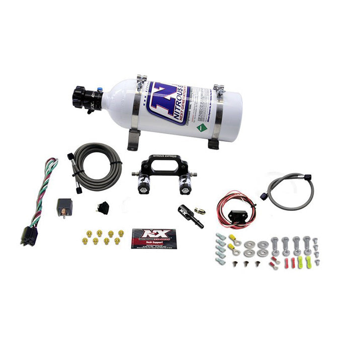 -Nitrous Express Polaris RZR 800cc Nitrous Plate Kit w/5.0lb Bottle-Nitrous Systems-Nitrous Express