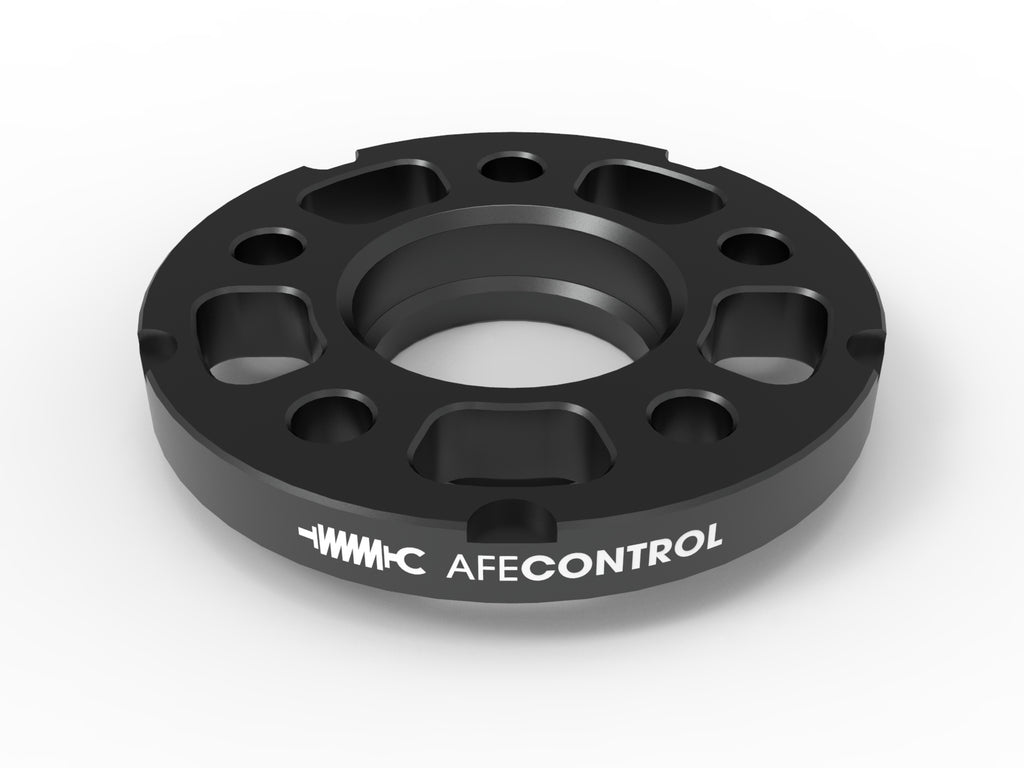 aFe aFe CONTROL Billet Aluminum Wheel Spacers 5x112 CB66.6 18mm - Toyota GR Supra/BMW G-Series