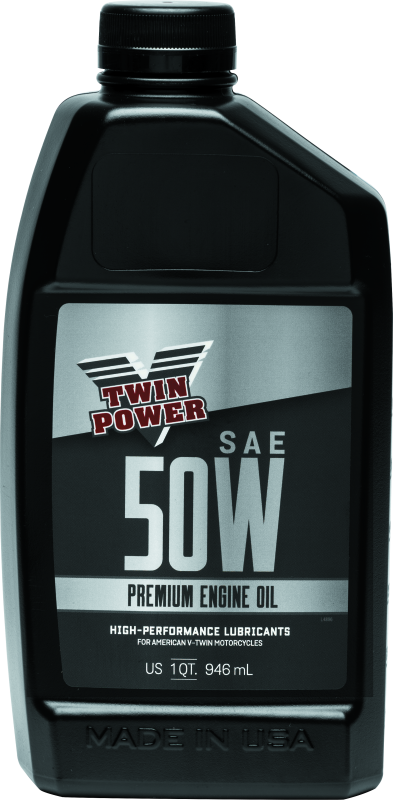 TWP539000-Twin Power 50WT Premium Oil Quart-Motor Oils-TwinPower