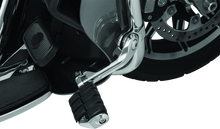 Load image into Gallery viewer, KUR4529-Kuryakyn Tour-Tech Cruise 6in Mount Arm With Dually ISO Pegs 1-1/4in Clamp Chrome-Footpegs-Kuryakyn