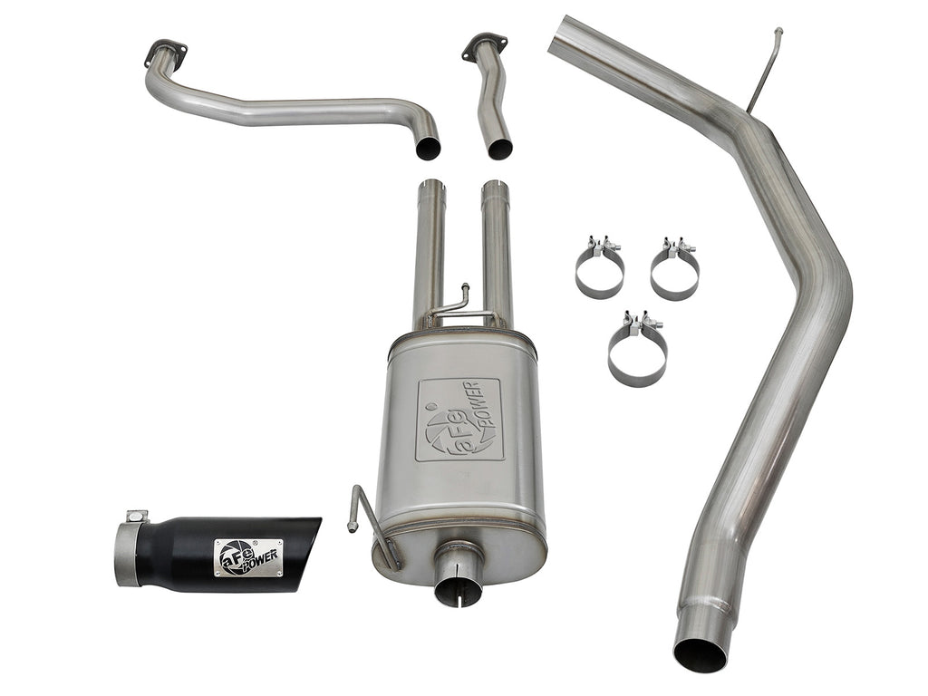 aFe aFe MACHForce XP 2.5in Cat-Back Exhaust System w/ Black Tip Nissan Frontier 17-19 V8-5.6L