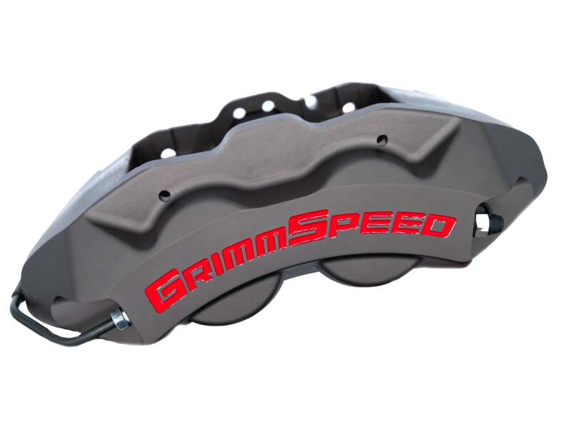 GrimmSpeed GRM.1171.1.GRY 4-Piston Front Brake Caliper Kit - 2013-2025 BRZ, FR-S, 86, and GR86 - image 1