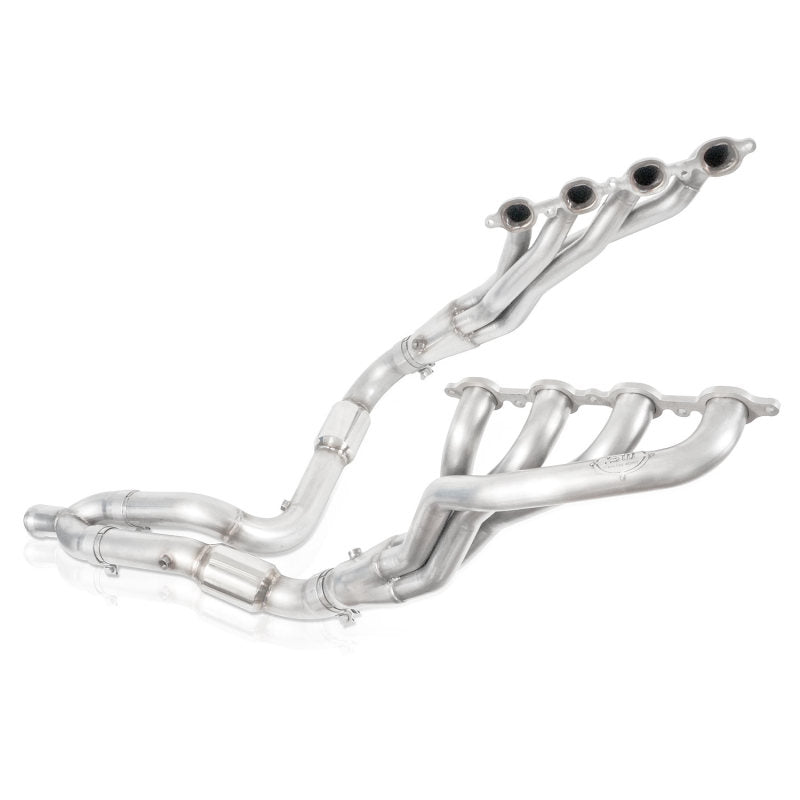 SSWCT14HCATY-Stainless Works 2014-16 Chevy Silverado/GMC Sierra Headers High-Flow Cats Factory Connection-Headers & Manifolds-Stainless Works