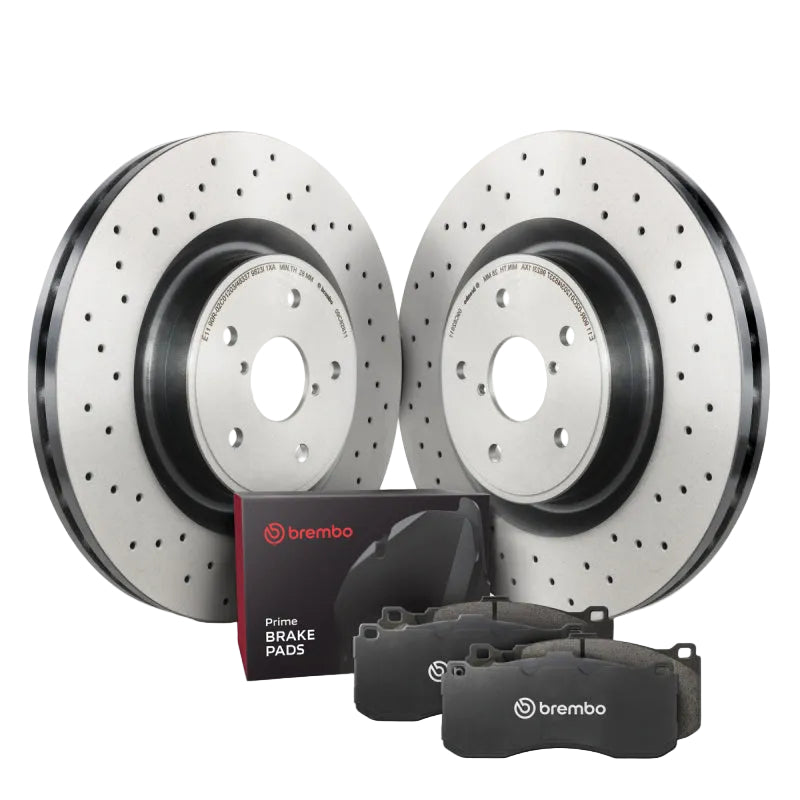 BREKT04280 Brembo OE Front Brake Kit 1999-2005 Porsche 911 Carrera