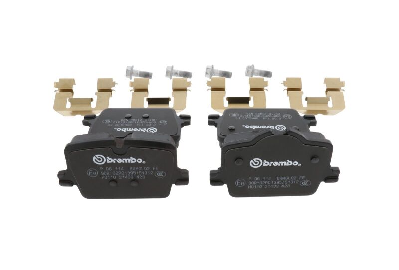 Brembo P06114 PRIME Low-Metallic Rear Brake Pads - BMW and Toyota Applications - image 12