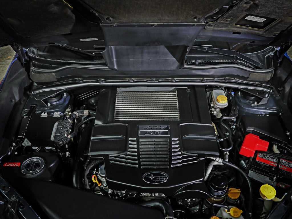 aFe aFe Control 14-18 Subaru Forester Front Suspension Strut Brace Gunmetal Gray