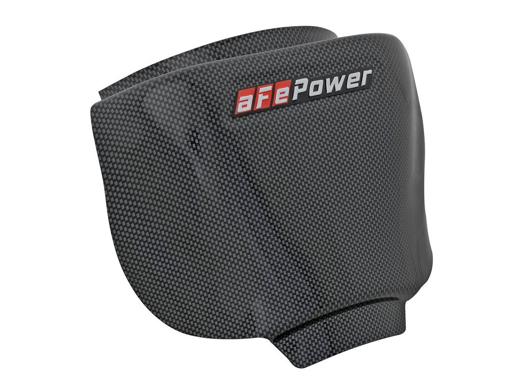aFe aFe MagnumFORCE Intake Rain Shield 15-16 Dodge Challenger SRT Hellcat 6.2L V8 (sc) - Carbon Finish