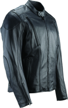 Load image into Gallery viewer, RIV094356-River Road Race Leather Jacket Black - Small-Jackets - Leather-River Road