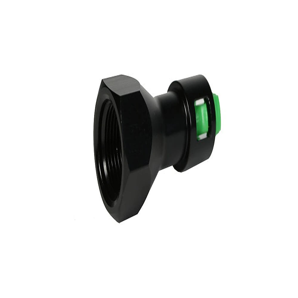 Aeromotive 3/8in Female to ORB-08 Feed Line Adapter - Black Ops Auto Works