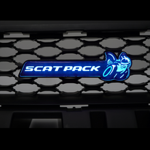Load image into Gallery viewer, -Scatpack Multicolor Flow Illuminated LED Emblem-Illuminated LED Emblems-RGB Halo Kits