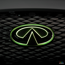 Load image into Gallery viewer, -Infiniti Q50 RGB Illuminated LED emblem (2014-2021)-Illuminated Led Logos-RGB Halo Kits