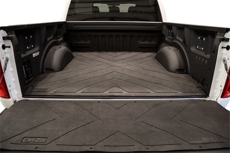 DZEDZ76973-Deezee 07-18 Chevrolet Silverado Heavyweight Bed Mat - Custom Fit 6 1/2Ft Bed (X Pattern)-Bed Liners-Dee Zee